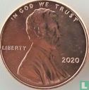 United States 1 cent 2020 (without letter) - Image 1