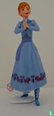 Prinses Anna met blauwe jurk - Afbeelding 1