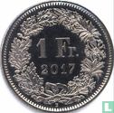 Zwitserland 1 franc 2017 - Afbeelding 1