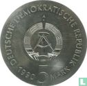 GDR 5 mark 1990 "100th anniversary Birth of Kurt Tucholsky" - Image 1