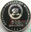 Mozambique 500 meticais 1980 (PROOF) "5th anniversary of independence" - Image 1