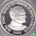 Mozambique 1000 meticais 1988 (PROOF) "Visit of Pope John Paul II" - Afbeelding 2