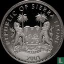 Sierra Leone 10 dollars 2001 (BE) "Leopard" - Image 1