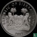 Sierra Leone 10 dollars 2001 (PROOF) "Buffalo" - Afbeelding 1