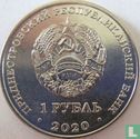 Transnistria 1 ruble 2020 "European wildcat" - Image 1
