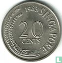 Singapore 20 cents 1983 - Afbeelding 1