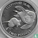 Géorgie du Sud et les îles Sandwich du Sud 2 pounds 2006 "Elephant seal" - Image 2
