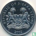 Sierra Leone 1 dollar 2002 "Death of the Queen Mother - Queen Mother in garden with dog" - Image 1