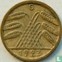 Duitse Rijk 5 rentenpfennig 1923 (G) - Afbeelding 1