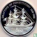 Pitcairn Islands 50 dollars 1988 (PROOF) "150th anniversary Drafting of the Constitution" - Image 1