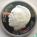 Morocco 50 dirhams 1975 (AH1395 - PROOF - silver) "20th anniversary of Independence" - Image 2