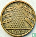 Deutsches Reich 10 Rentenpfennig 1923 (F) - Bild 1