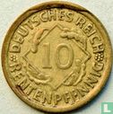 Empire allemand 10 rentenpfennig 1923 (D) - Image 2