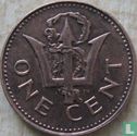 Barbados 1 Cent 1976 (ohne FM) "10th anniversary of Independence" - Bild 2