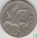 Barbade 10 cents 1980 (sans FM) - Image 2
