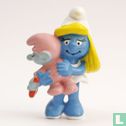 Smurfette with Baby Smurf  - Image 1
