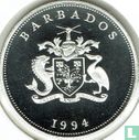 Barbade 1 dollar 1994 (BE) "Queen Elizabeth the Queen Mother" - Image 2