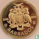 Barbados 25 cents 1976 (PROOF) "10th anniversary of Independence" - Image 1