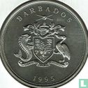 Barbados 5 dollars 1995 "50th anniversary of the United Nations" - Image 2