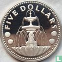 Barbados 5 dollars 1975 (PROOF) - Image 2
