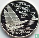 Barbados 10 dollars 1992 (PROOF) "Summer Olympics in Barcelona" - Afbeelding 1
