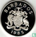 Barbados 20 dollars 1985 (PROOF) "United Nations decade for women" - Image 1
