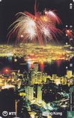Fireworks above Hong Kong - Afbeelding 1