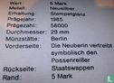 DDR 5 Mark 1985 "225th anniversary Death of Caroline Neuber" - Bild 3