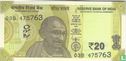 Indien 20 Rupien - Bild 1