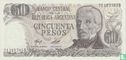 Argentinien 50 Pesos (Porta - Diz) - Bild 1
