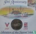 Alderney 2 pounds 1995 "50th anniversary Liberation of the Channel Islands" - Afbeelding 3