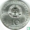 DDR 10 mark 1988 "500th anniversary Birth of Ulrich von Hutten" - Afbeelding 1