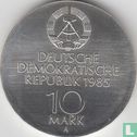 DDR 10 mark 1985 "Restoration of Semper Opera in Dresde" - Afbeelding 1