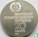 DDR 20 mark 1980 "75th anniversary Death of Ernst Abbe" - Afbeelding 1