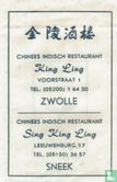 Chinees Indisch Restaurant King Ling  - Afbeelding 1