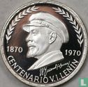 Equatoriaal-Guinea 75 pesetas 1970 (PROOF - met 1000) "100th anniversary Birth of Lenin" - Afbeelding 2