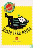 0911 - Statens vegvesen "Raste ikke haste" - Bild 1
