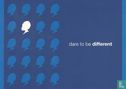 blue "dare to be different" - Afbeelding 1
