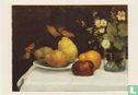 Stilleven met vruchten en bloemen, 1870 - Image 1