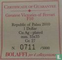 Palau 1 dollar 2011 (PROOFLIKE) "Greatest victories of Ferrari - Michael Schumacher" - Afbeelding 3