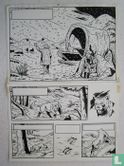 Studio Vandersteen - Bessy - original opening page (p.1) - The avalanche dogs - Gefahr im dal der Puma-Felsen - (1969) - Image 1