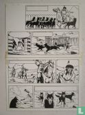 Studio Vandersteen - Bessy - originele pagina (p.24) - De lawinehonden - Gefahr im dal der Puma-Felsen - (1969) - Afbeelding 1