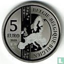België 5 euro 2020 (gekleurd) "75 years Luke and Lucy" - Afbeelding 2
