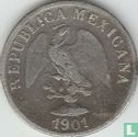 Mexique 10 centavos 1901 (Cn Q) - Image 1