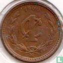 Mexique 1 centavo 1900 (type 2) - Image 1