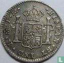 Mexico ½ real 1801 (FM) - Afbeelding 2