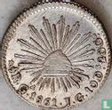 Mexico ½ real 1861 (Ga JG) - Image 1