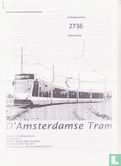 D' Amsterdamse Tram 2736 - Afbeelding 1