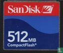 SanDisk CompactFlash kaart 512 Mb - Bild 1
