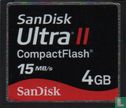 SanDisk Ultra II CF Card 4 Gb - Afbeelding 1